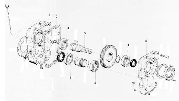 Brevini - B600912 - Lid B 600 Position 6