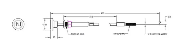 Briggs and Stratton - 312034GS - Cable-Choke