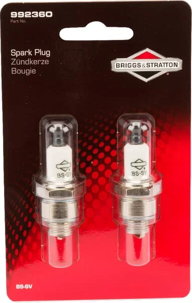 Briggs and Stratton - 992360C - Spark Plug BS-SV (2x) Blister CU