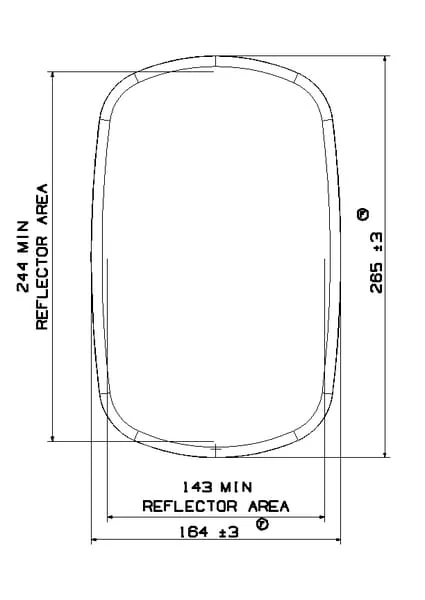 Britax - 7180021A - Mirror