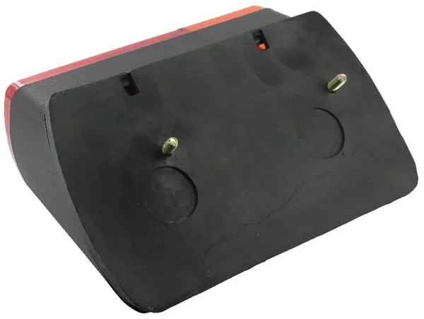 Britax - 83960375N - Rear Light RH Rectangular, 12/24V, Red/Amber, Bolt On, 200x85x85mm