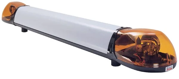 Britax - A628210012V - Rotating Light, 12V, Amber, 1500mm