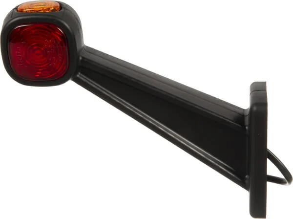 Britax - L450220LMV - Marker Light RH LED, 12/24v, Red/White/Amber, Bolt On, Britax