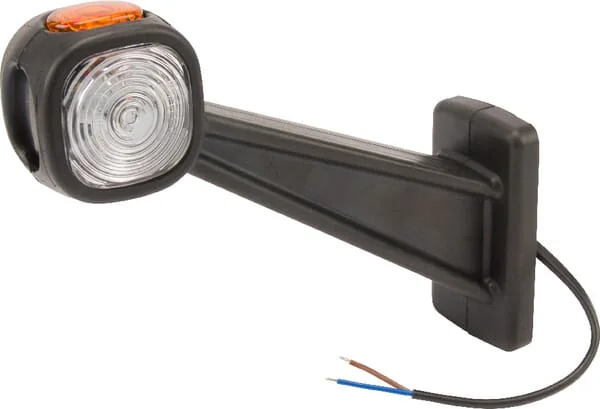 Britax - L450230LMV - Marker Light LH LED, 12/24v, Red/White/Amber, Bolt On, Britax