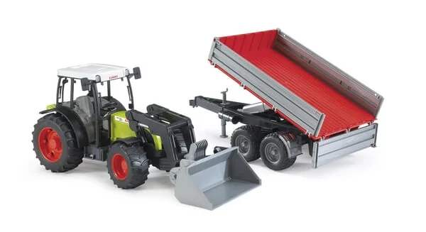 Bruder - U02112 - Claas Nectis 267 F With Front Loader