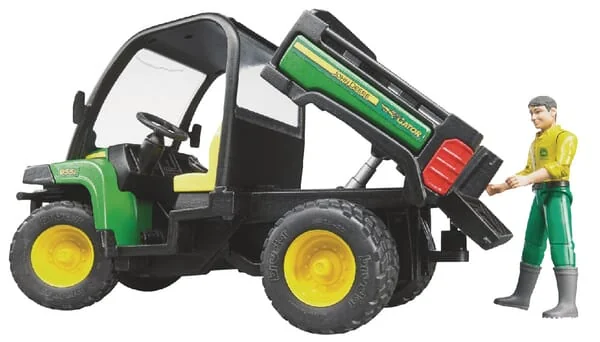 Bruder - U02490 - Toy John Deere Gator 855D with Driver