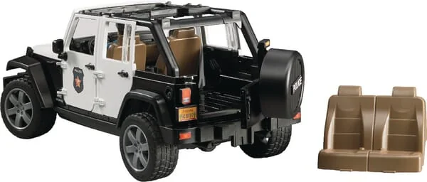 Bruder - U02526 - Jeep Rubicon Police Vehicle