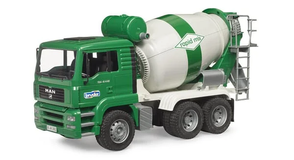 Bruder - U02739 - Man TGA Cement Mixer Truck Rapid Mix