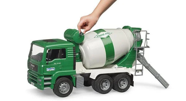 Bruder - U02739 - Man TGA Cement Mixer Truck Rapid Mix