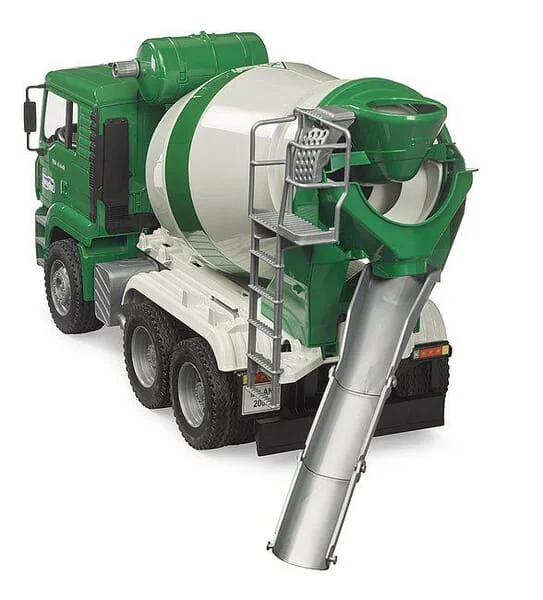 Bruder - U02739 - Man TGA Cement Mixer Truck Rapid Mix