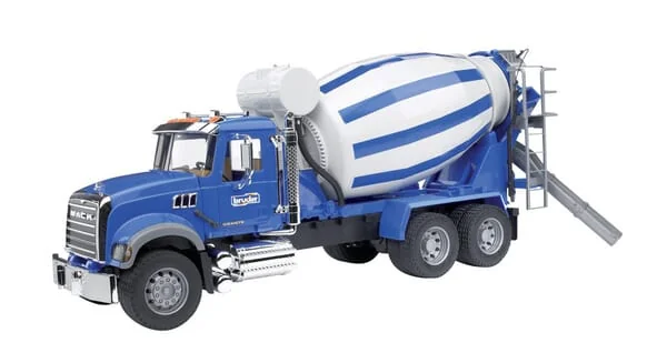 Bruder - U02814 - Mack Granite Cement Mixer