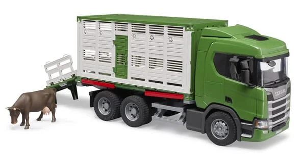 Bruder - U03548 - Scania Super 560R Cattle Transportation Truck