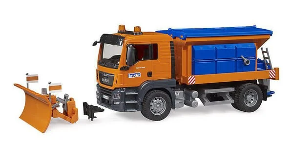 Bruder - U03785 - MAN TGS Winter Service with Plow Blade