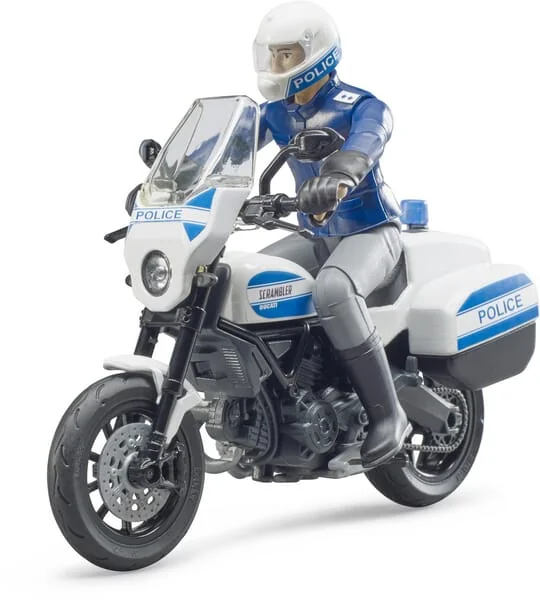 Bruder - U62731 - Ducati Scrambler Police Motorcycle
