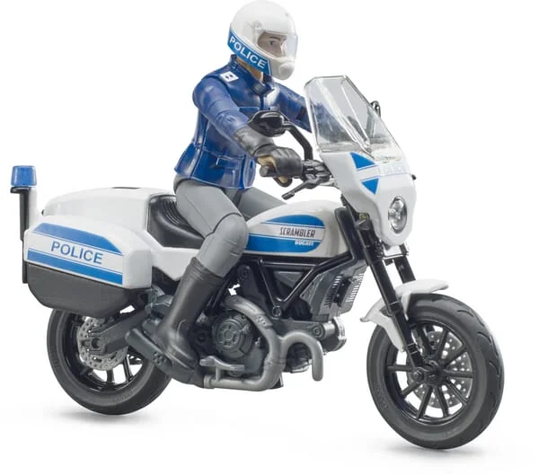 Bruder - U62731 - Ducati Scrambler Police Motorcycle