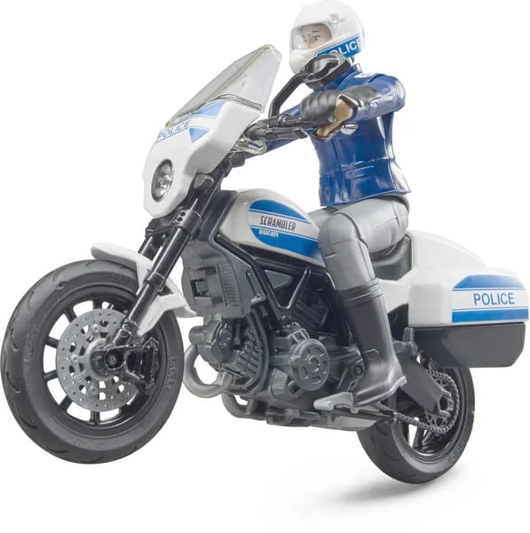 Bruder - U62731 - Ducati Scrambler Police Motorcycle