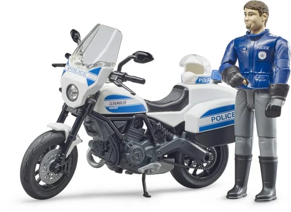 Bruder - U62731 - Ducati Scrambler Police Motorcycle