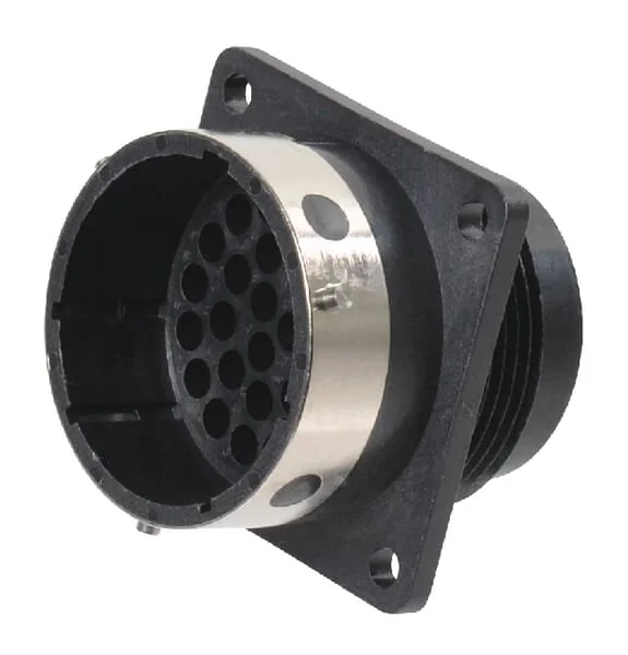 Burndy - BUUTG02028PN - Chassis Socket 28 p. Male 20Ac Tt