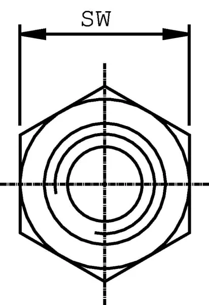 Burnett & Hillman - DNB04 - Adapter M-M 1/4" BSP