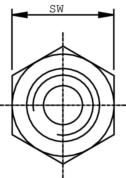 Burnett & Hillman - DNN08 - Adapter 1/2 NPT