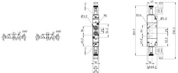 Camozzi - 354E1102 - 354-E11-02 Solenoid Valve