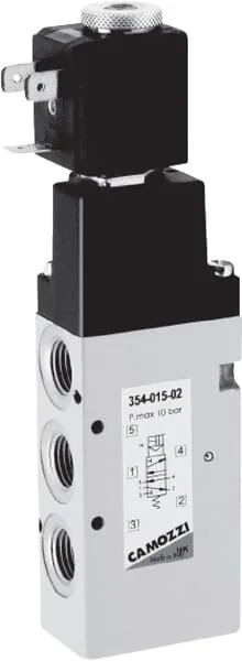 Camozzi - 354E1502 - Camozzi 5/2-Way Solenoid Valve