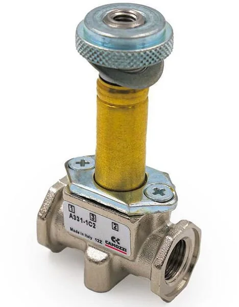 Camozzi - A3310C2 - Camozzi 3/2-Way Solenoid Valve