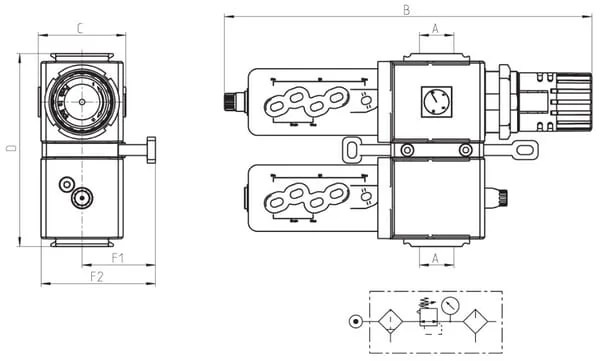 Camozzi - MX334000002 - Camozzi Filter Reducing Valve