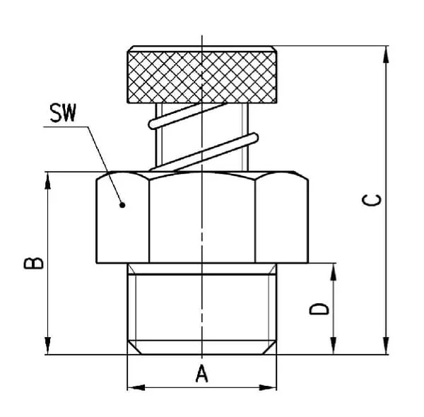 Camozzi - RSW14 - Silencer
