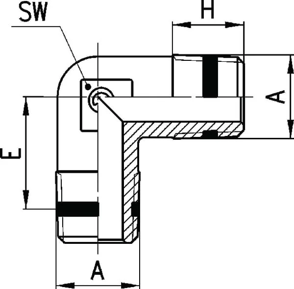 Camozzi - S201012 - Pipe Fitting