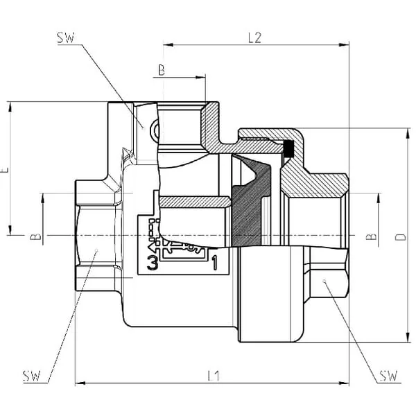 Camozzi - VSC54414 - Camozzi Quick Exhaust Valve