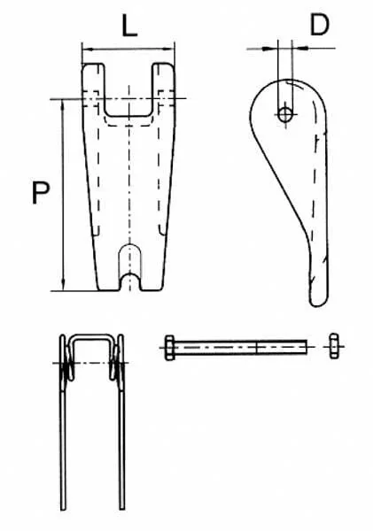 Cartec - WA340G - Safety Clips With Spring