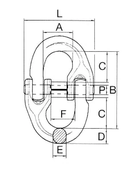 Cartec - WA60 - Connecting Link For Chain 7mm