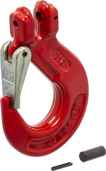 Cartec - WA80SN - Cartec Fork Hook with Safety Clip 7-8mm