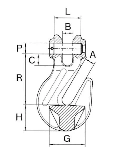 Cartec - WA92 - Grab Hook 5 T