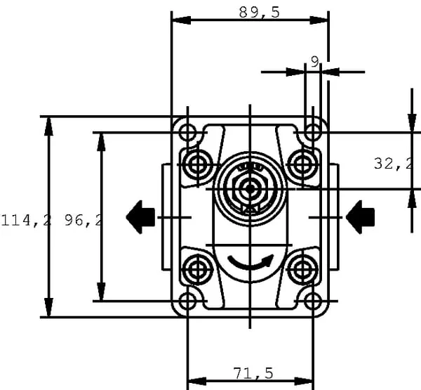 Casappa - KP2020D082E2 - Hydraulic Pump