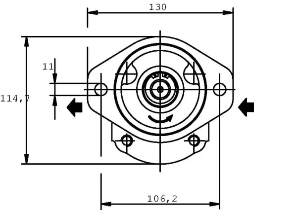 Casappa - PLP2011S003S2 - Pump PLP20.11,2 S0-03S2-LEA/EA-N-EL