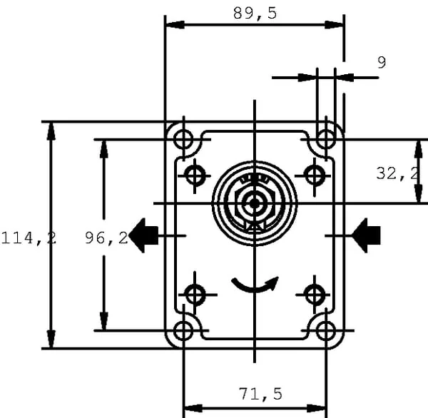 Casappa - PLP209D082E2 - Pump Plp20.9d0-82e2-Lea/Ea-N