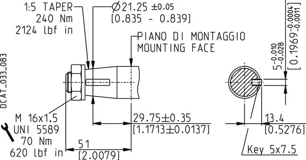 Casappa - PLP3034D056B3 - Pump Plp30.34d0-56b3-Lbm/Bl-N