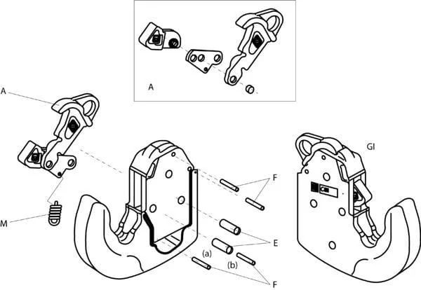 CBM - 080094006 - Roll Pin Set Cat. 1 CBM