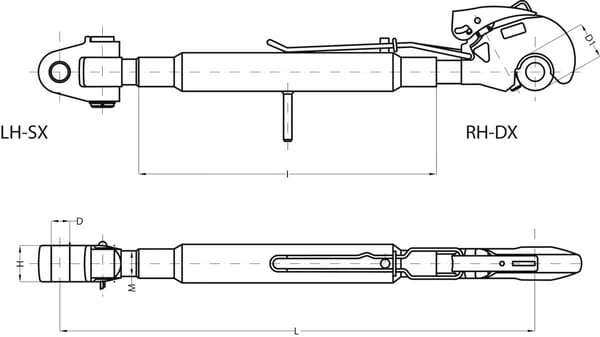 CBM - 3PGCGH3252 - Toplink Fork/Hook 510, M36 Cat. 3/3 CBM