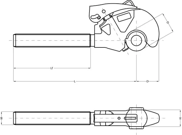 CBM - G3PD116SX - Toplink Hook Cat. 2 CBM