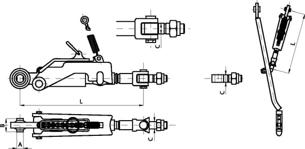 CBM - SLAB040 - Stabilizer for Lower Link CBM