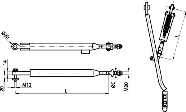 CBM - SLL030 - Stabiliser Bar CBM