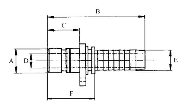 Cejn - WEO147100806 - Cejn Post DN10-Diameter 16mm WEO 3/8"