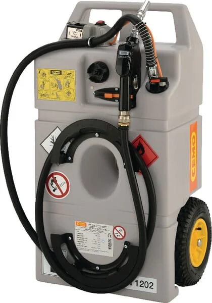 Cemo - 11598CEMO - Diesel Trolley 100l, CAS Battery