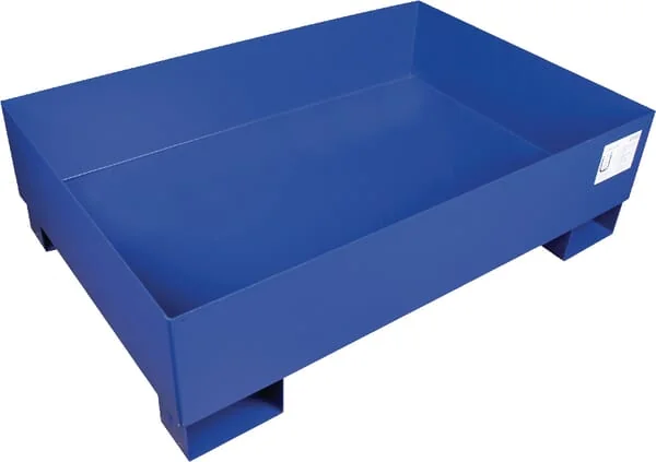 Cemo - 7582CEMO - Drain Pan Steel Blue 210l Capacity 450kg 1200x800x350mm Cemo