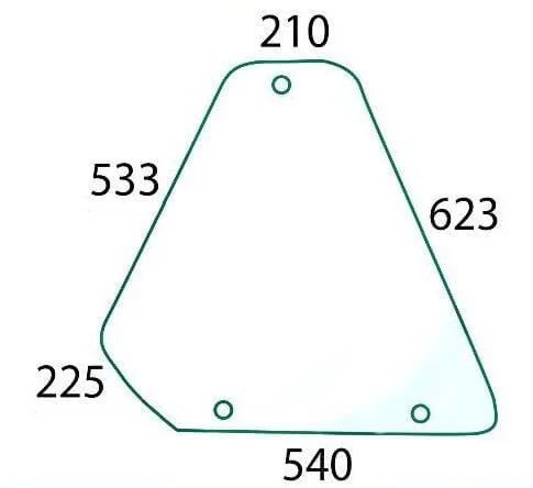 CNH - 5165571 - Glass