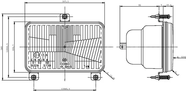 Cobo - 05376000 - Cobo Headlight Insert