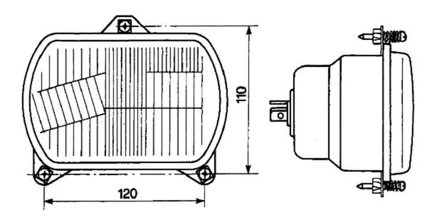 COBO - 05389000 - Headlight TX